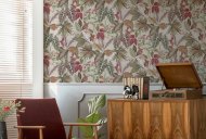 Esselle Retail Limited Vintage Parrot Multi Wallpaper