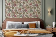 Esselle Retail Limited Vintage Parrot Multi Wallpaper