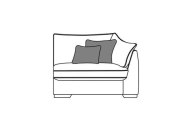 Alpha Designs Haldren Small Sofa End