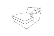 Alpha Designs Haldren Chaise Section