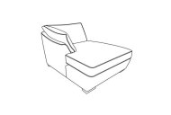 Alpha Designs Haldren Chaise Section