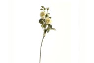 Hill Interiors Soft White Cottage Rose Stem