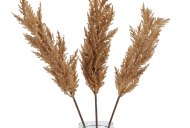 Hill Interiors Taupe Faux Dried Pampas Grass Stem