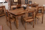 Jute Dining Table & Chairs