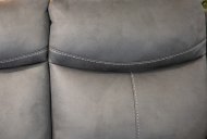 Addison Slate 2 Seater Recliner Sofa Headrest