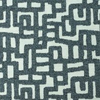 Pattern - Labyrinth Charcoal